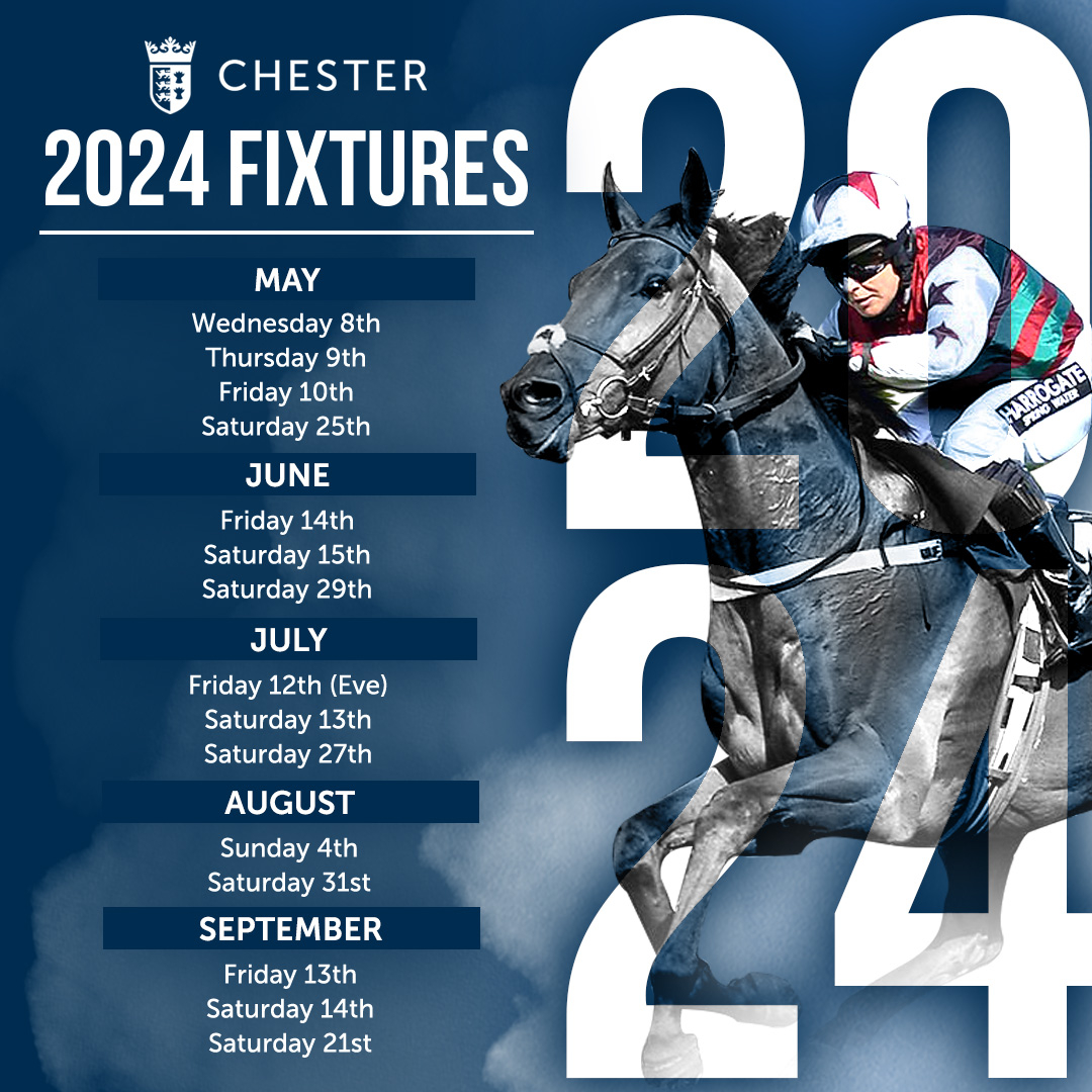 2024 Fixture Dates Announced Latest News Chester Racecourse