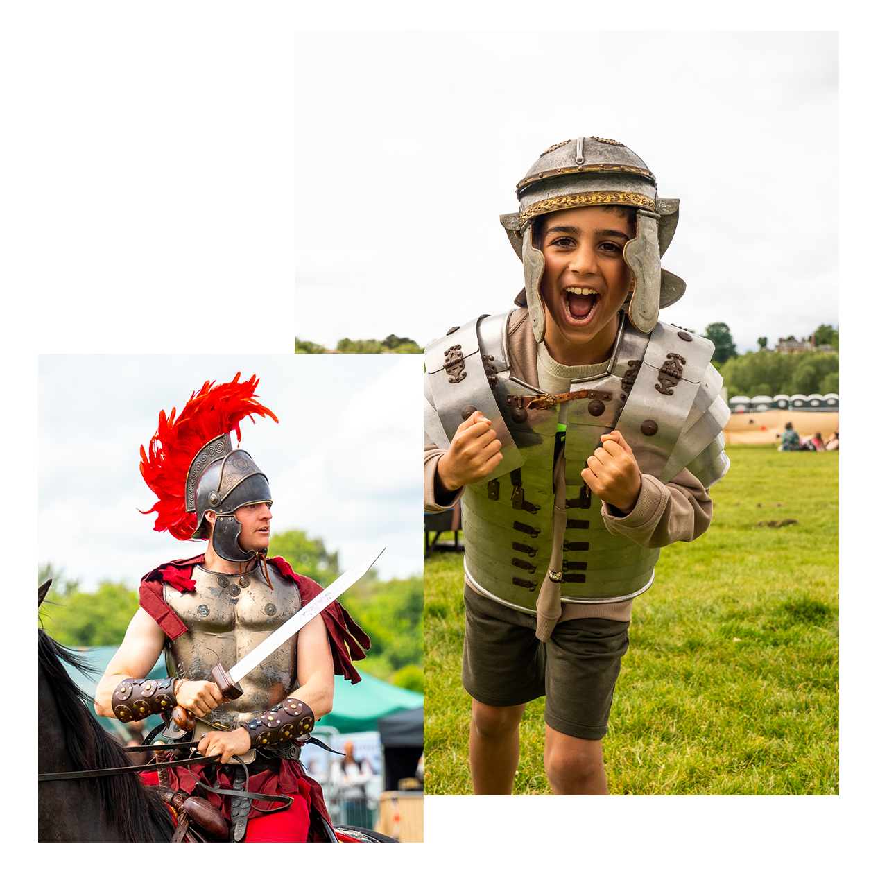 Roman Day Overlap Graphic