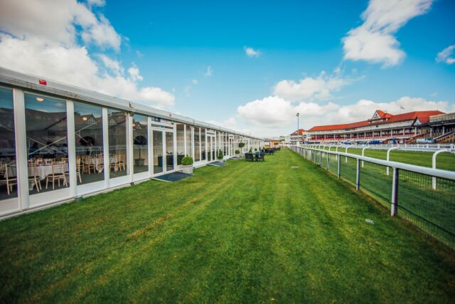 Our Trackside Restaurant is now open on Chester Cup Day🏇🌸

Located in the popular festival village, offering:
- Luxury Grazing Buffet
- All-inclusive bar
- Cream Tea, patisserie & scones
- Complimentary parking 
And more!

Book today via the link in our bio above!