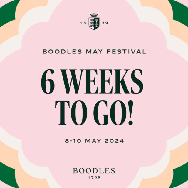 Six weeks to go, are you ready? 👀🏇

The countdown is on for the iconic Boodles May Festival and if you haven't already got your tickets, you need to get a gallop on!

🚨 Tickets are selling fast for all three days of the festival.

Guarantee your place in your favourite enclosure and at the best price by booking today for the 'Magic of May.'✨

Book now, link in bio 🔗