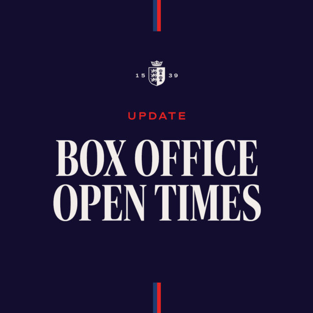 Don't be a stranger! Pop in to see us! 

We've updated our Box Office opening times, which means you can visit our on-site Box Office on Saturdays & Bank Holidays. Our friendly team can take bookings for our 2024 fixtures, as well help with any questions you may have. 

We're open between 10am-2pm every Saturday and Bank Holiday Monday, from this weekend until 26th August. 

If you're heading to the Food & Drink festival this weekend, you can pop in to see us on Saturday, Sunday & Monday between 10am-2pm.