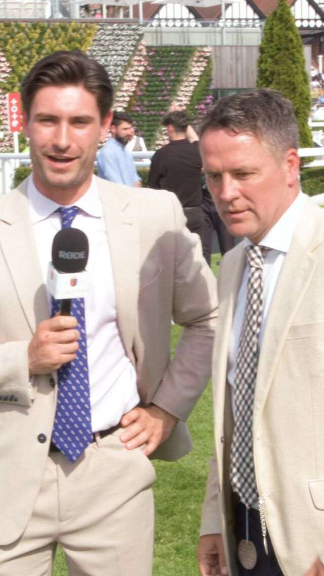 It was great to catch up with @themichaelowen after the stables fantastic win in The Duke Of Westminster Supporting The Chester Cup Race🐎🏆

This means so much to the team at @manorhousestables⭐️ 

Congratulations to all connections involved🎉