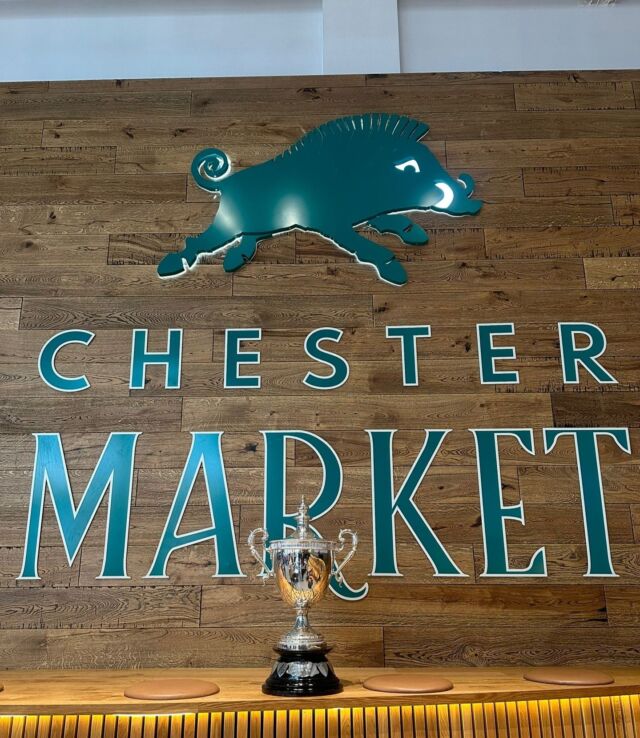 🎉Visit us at the @NewChesterMarket this Saturday 27th April, as the prestigious Chester Cup makes its grand appearance.

🏆From 9:30am to 12:30pm, seize the moment to snap a picture with the cup.

🐎Enter our competition for the chance to WIN tickets to #ChesterRaces.

🎟️Plus, enjoy an exclusive 20% off tickets*

Come along and join us!

*Roodee, Tatts, and County Concourse only.