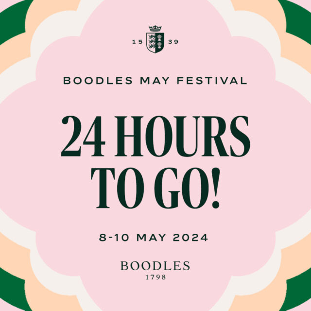 Excitement is mounting! Just one more sleep until the much-awaited Boodles May Festival 2024! 🌸🏇🥂

Friendly reminder: Online ticket sales will end at 10:00am on each race day, but fear not, tickets will still be up for grabs on the gate.🎟️

#OneDayToGo