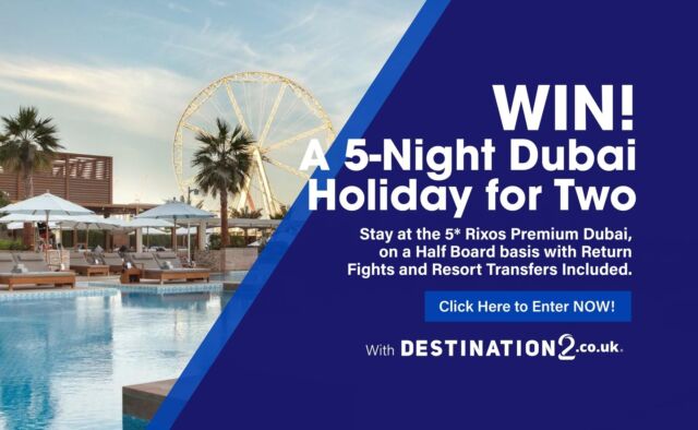 🌟Race to WIN with @Destination2uk and Chester Racecourse! 🏇

We're thrilled to offer one lucky couple the chance to WIN a luxurious 5-Night Dubai Holiday🏖️

Experience the height of luxury with a stay at the 5* Rixos Premium Dubai, complete with half board basis, return flights, and transfers included✈️

Don't miss your chance to jet off to paradise—enter now via the link in our bio above👆