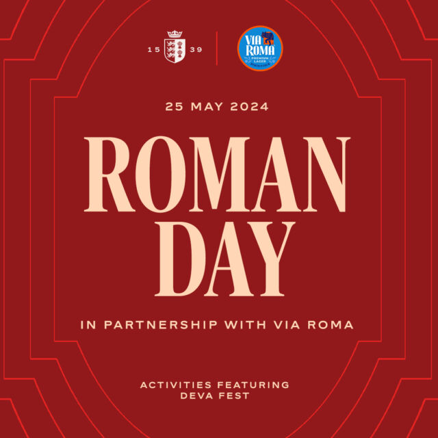 We're back racing today for Roman Day in partnership with Via Roma🏇

⏰Gates open: 11:30 am
⏰First race: 1:45 pm
⏰Last race: 5:15 pm

Tickets available to purchase on the gate, online sales close at 11am🎟️

#ViaRoma #RomanDay #ChesterRaces